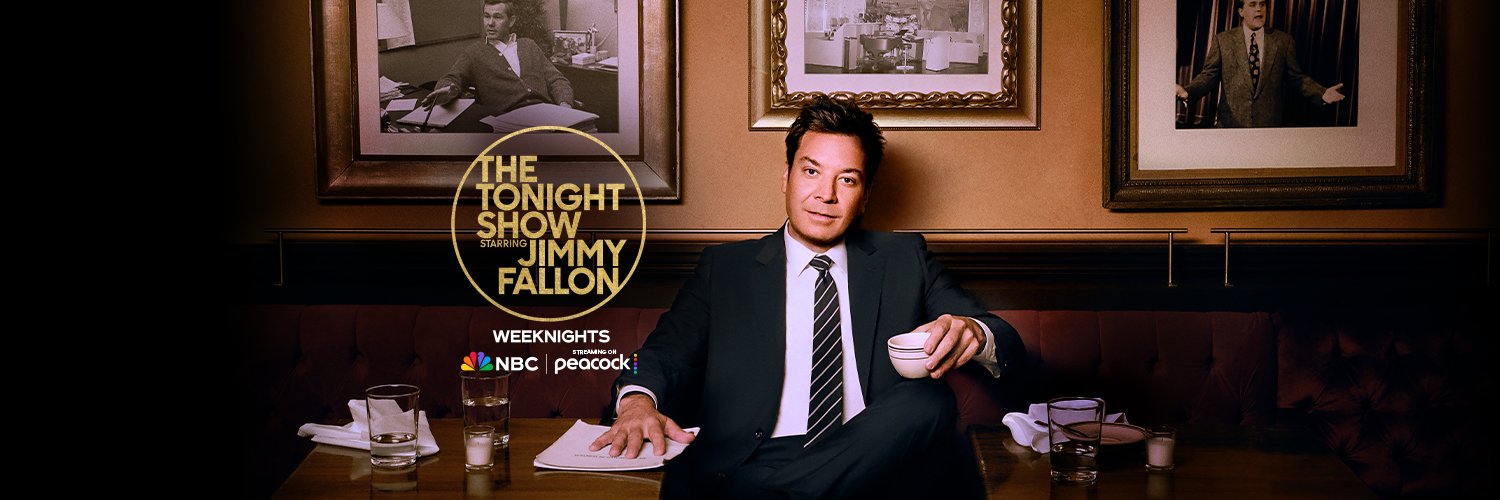 The Tonight Show's banner