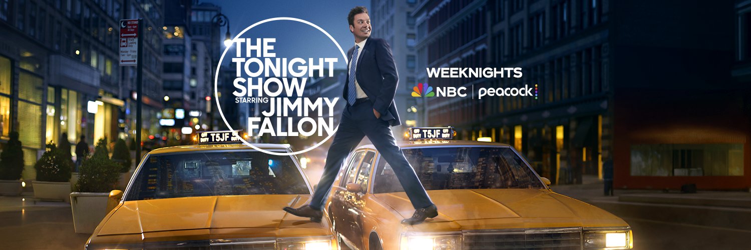 The Tonight Show's banner