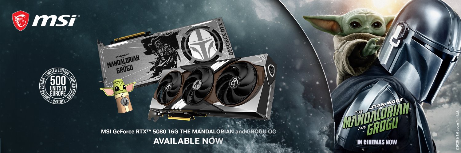 MSI UK's banner