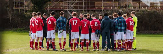 Wrexham AFC Academy's banner