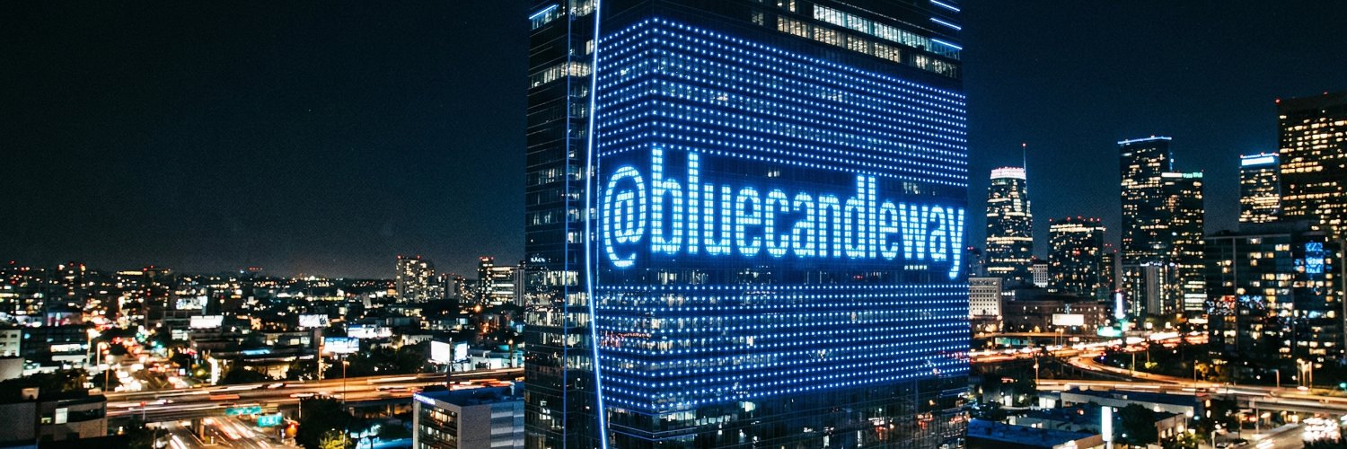 Blue Candle's banner