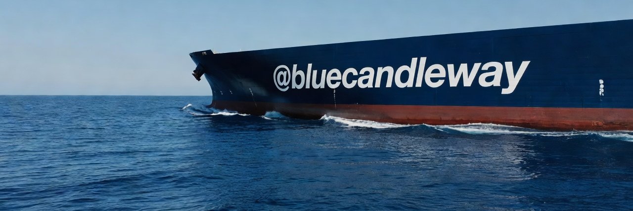 Blue Candle's banner