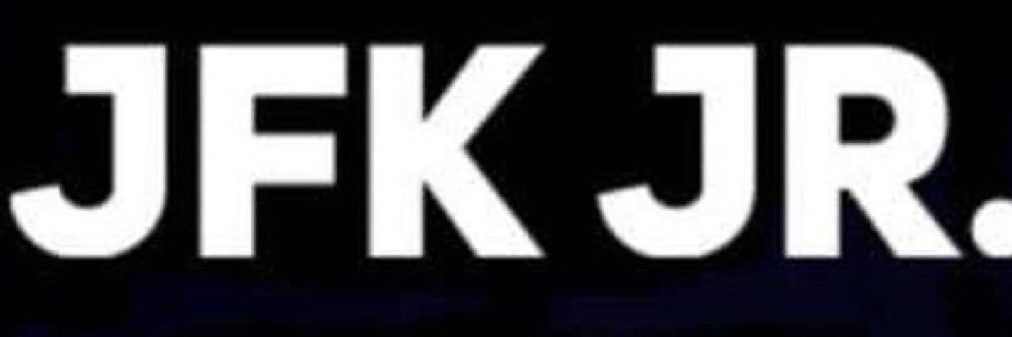 John Fitzgerald Kennedy Jnr's banner