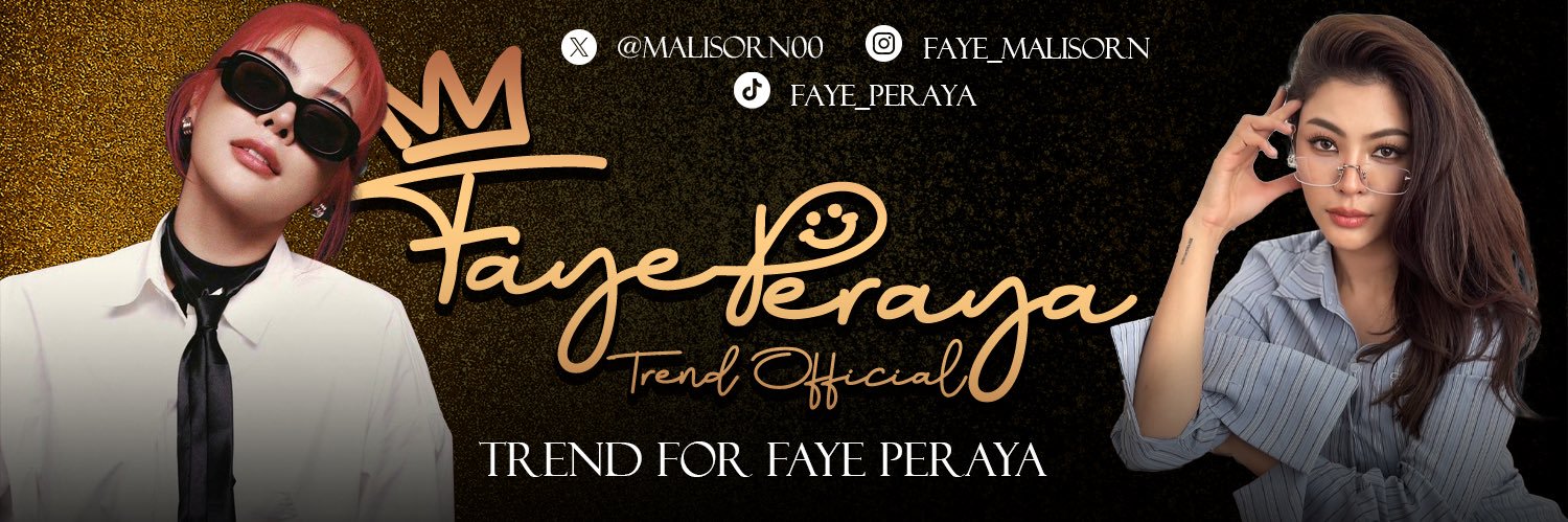 Faye Peraya Trend Official TH 2's banner