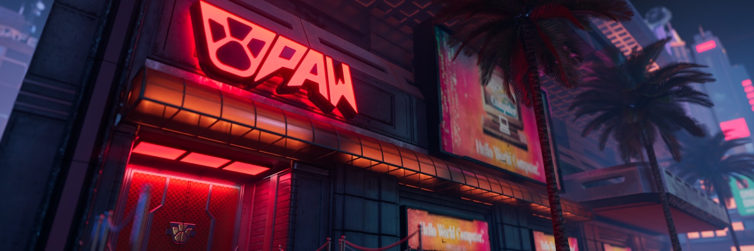 Paw's banner