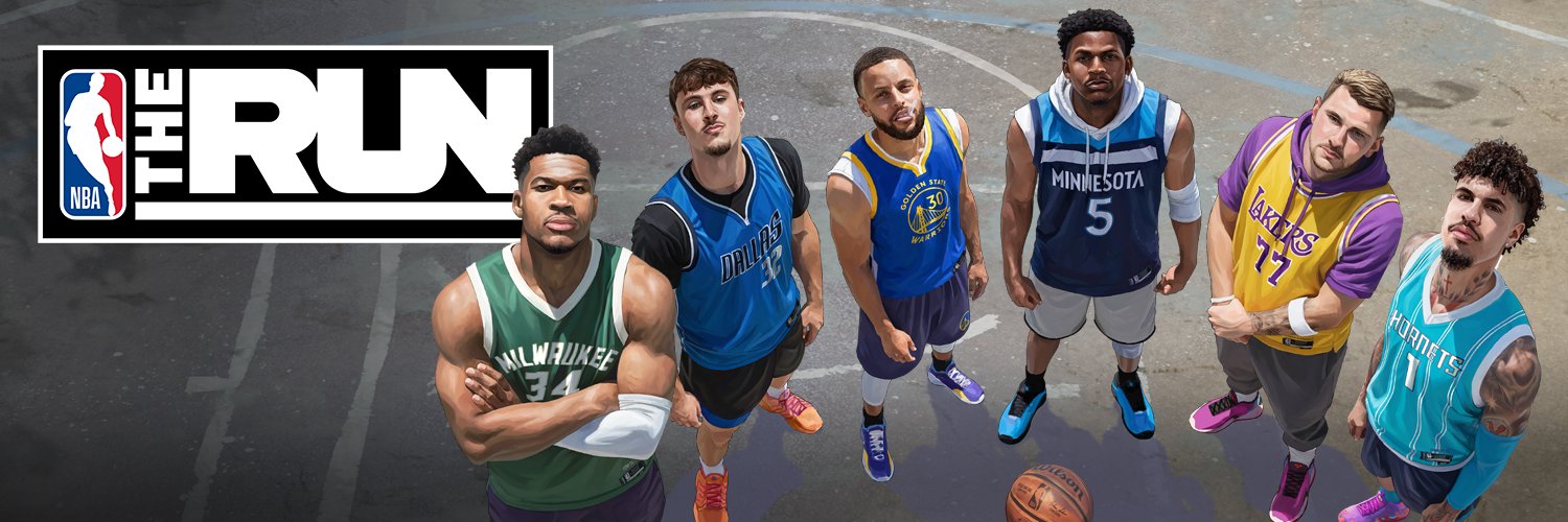 NBA THE RUN's banner