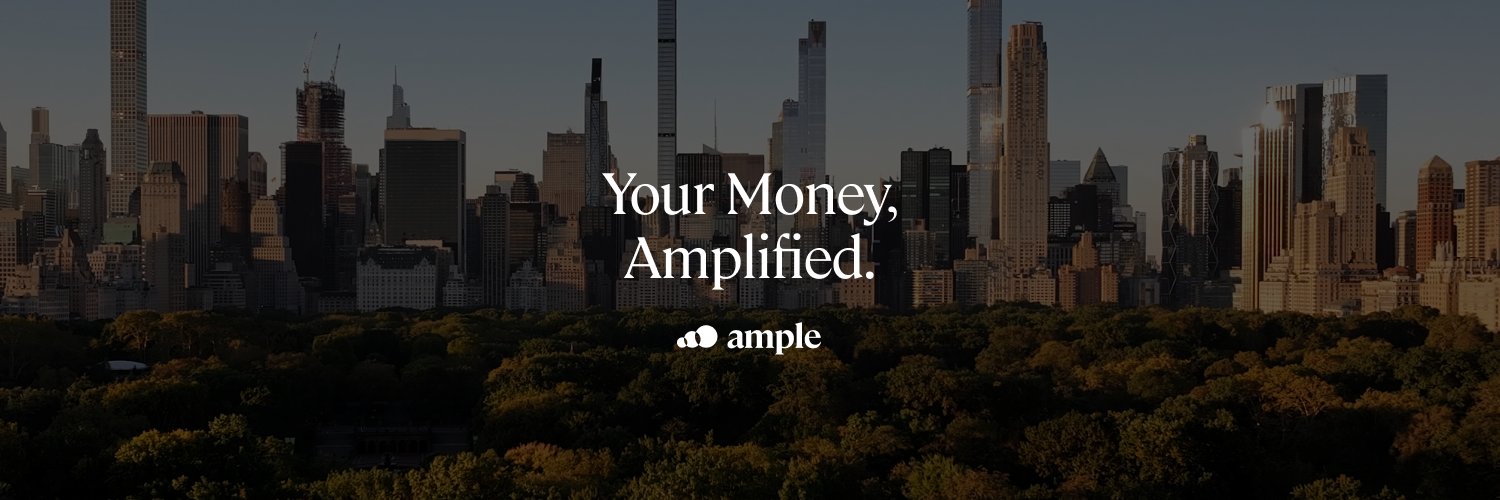 Ample's banner