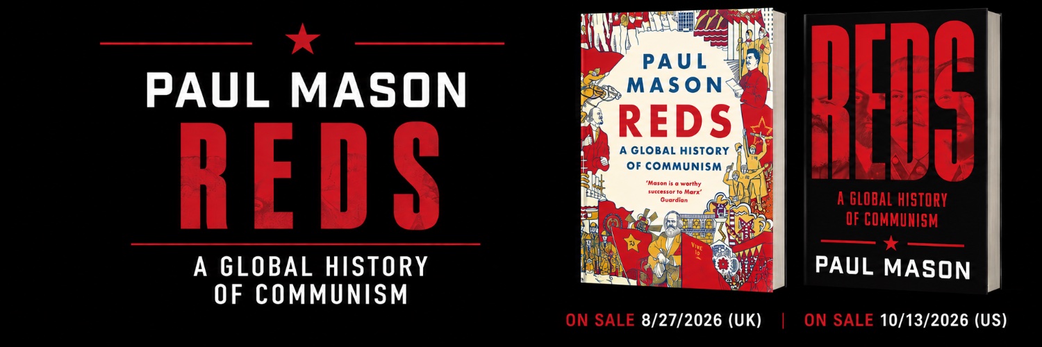 Paul Mason's banner