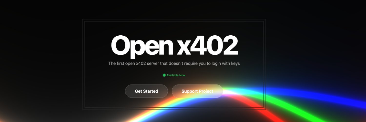Open x402 Facilitator's banner
