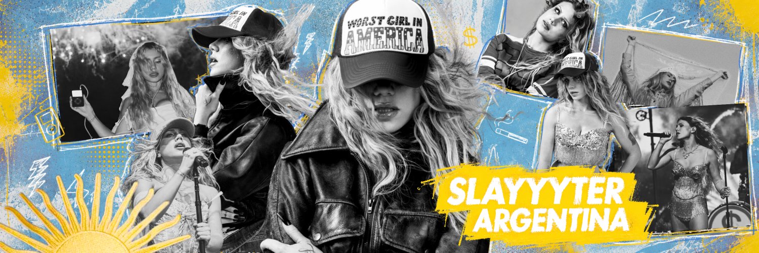 Slayyyter Argentina's banner