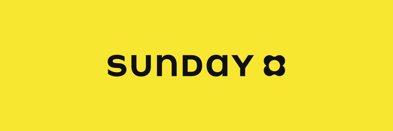 Sunday's banner