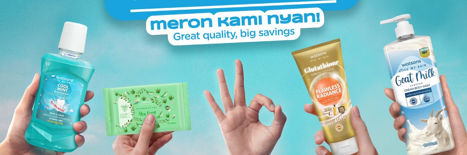 Watsons Philippines's banner