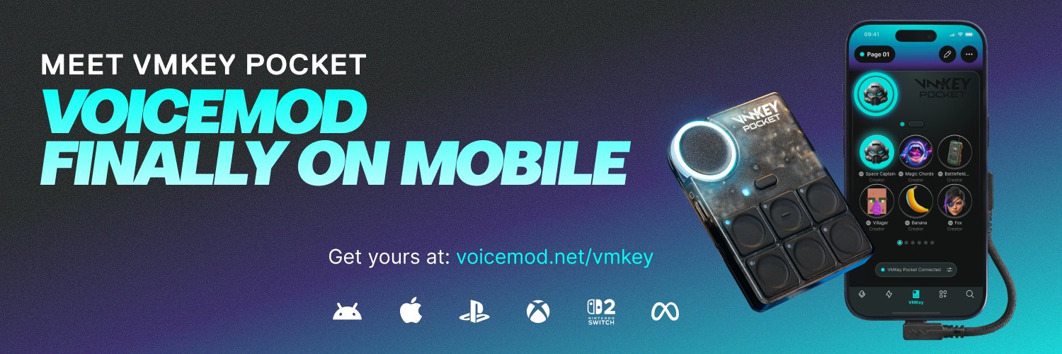 Voicemod's banner