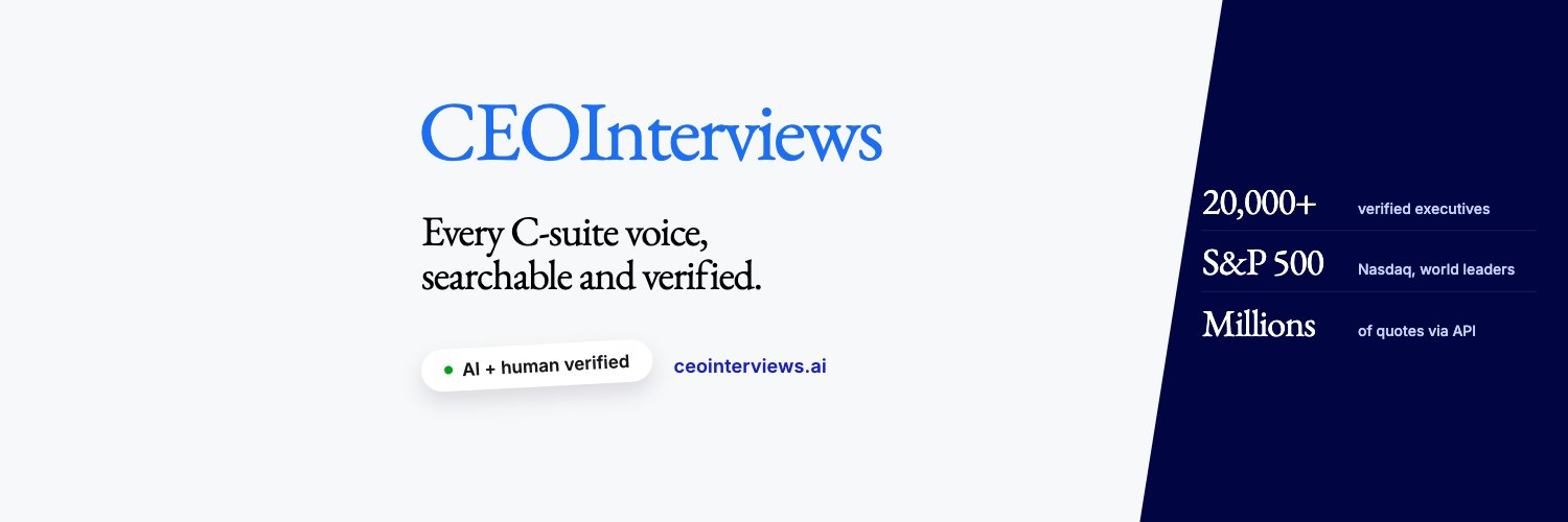 CEOInterviews.AI's banner