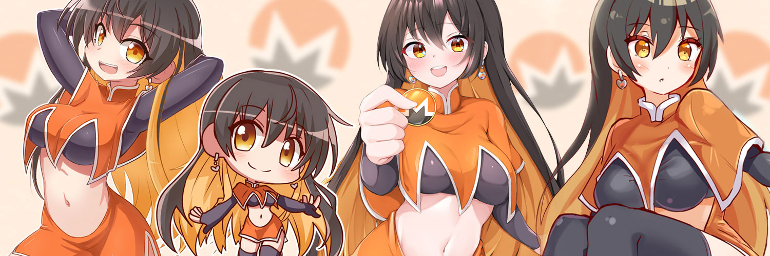 Monero-Chan's banner