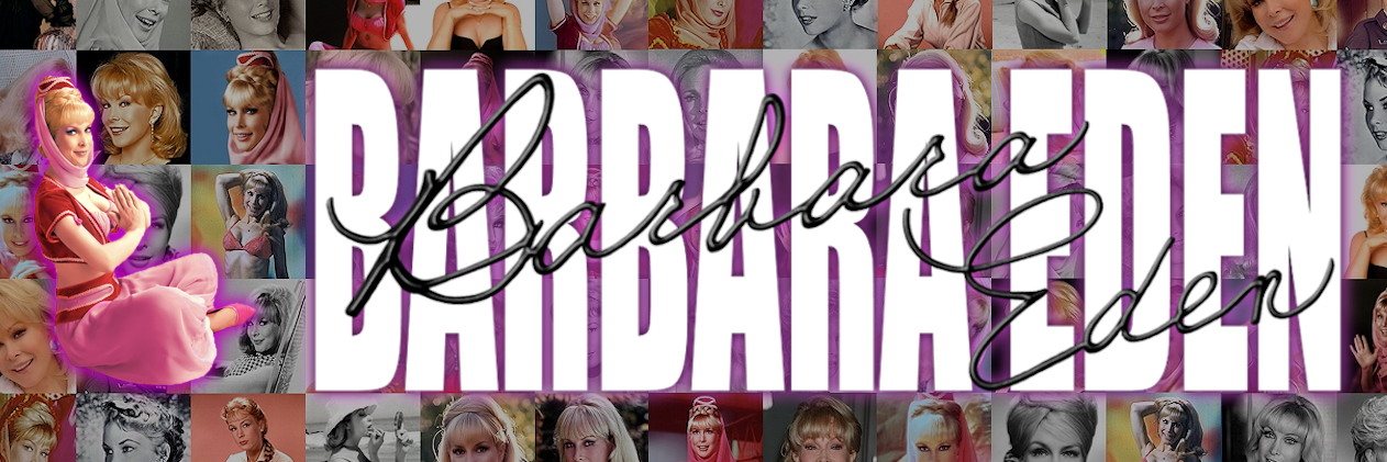 Barbara Eden's banner