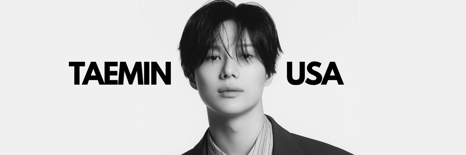 Taemin USA's banner