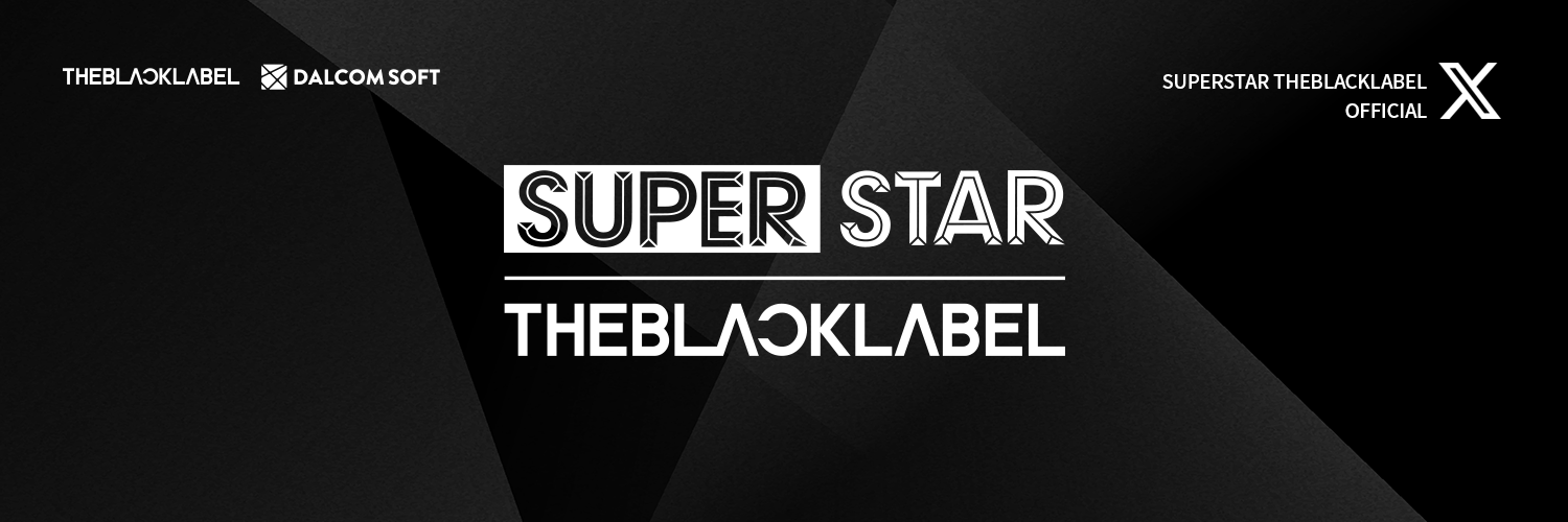 SUPERSTAR THEBLACKLABEL's banner
