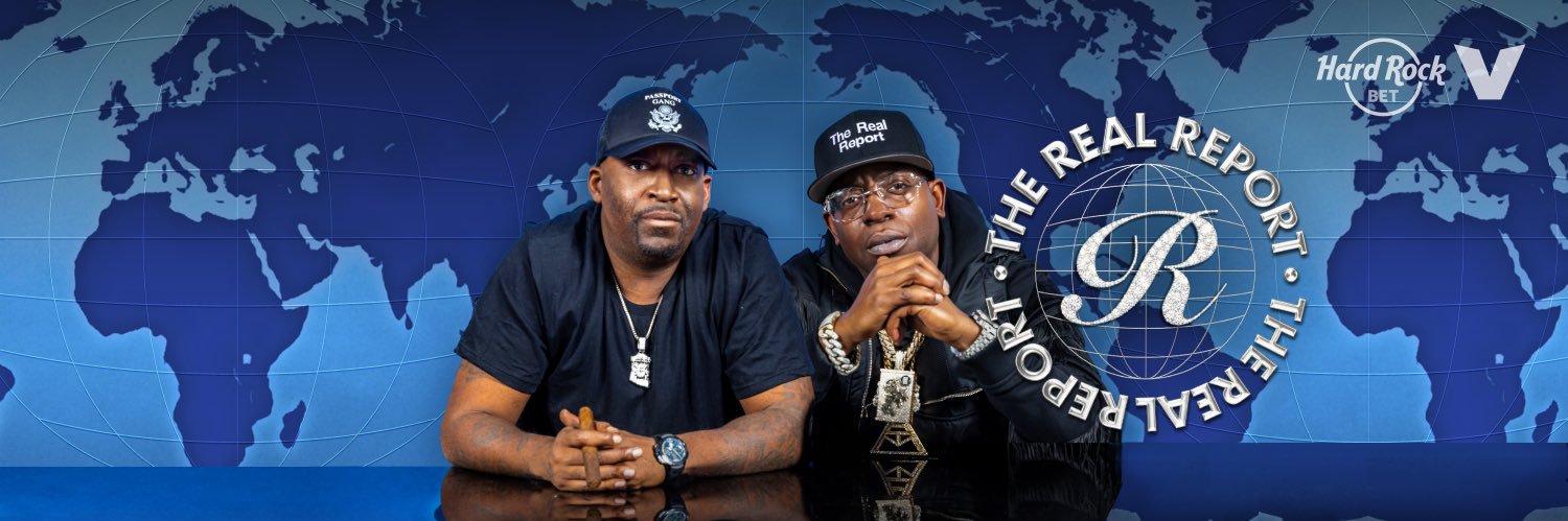 The Real Report's banner