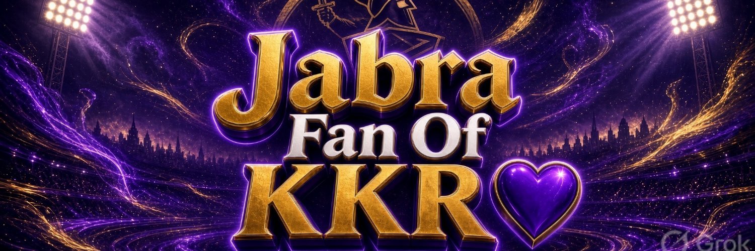 Saawan Kumar | KKR Tactical Analyst (Fan) 💜's banner