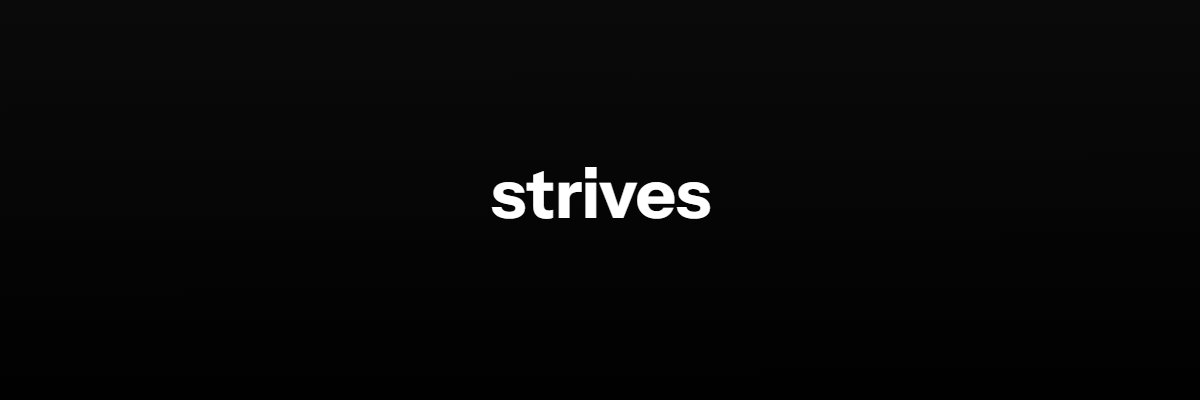 strives's banner