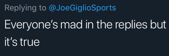 Joe Giglio's banner