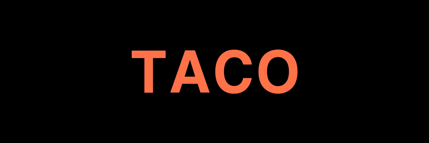 TACO's banner