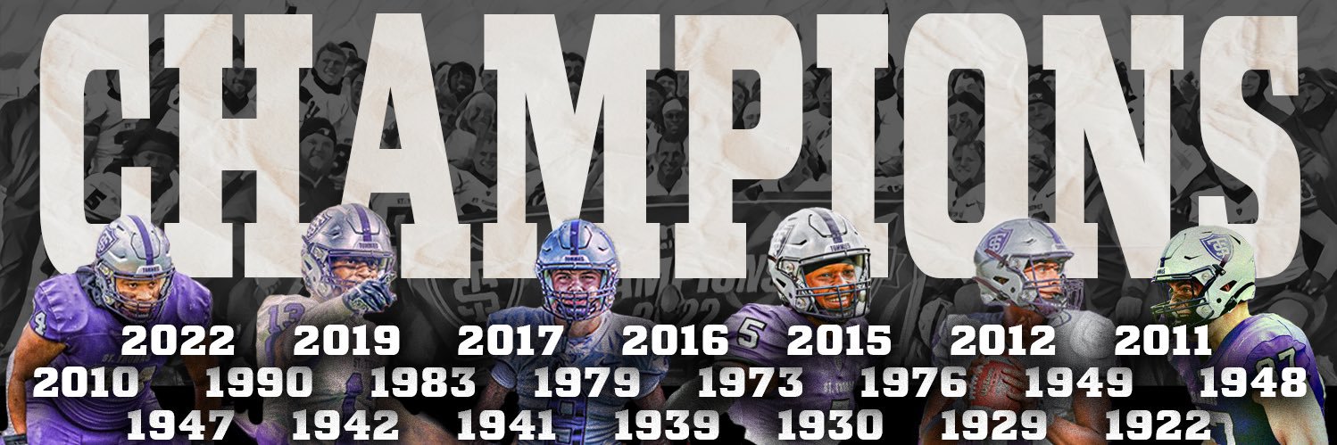St. Thomas Football's banner