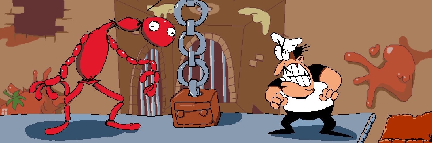 Pizza Tower: Bloodsauce Massacre's banner