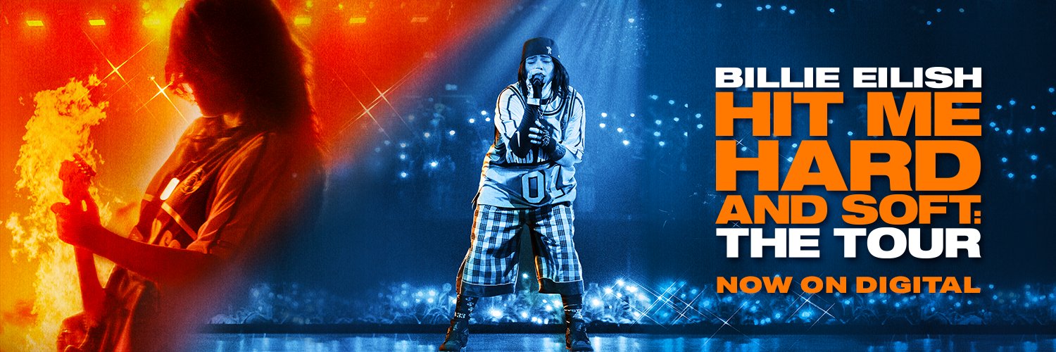 BILLIE EILISH - HIT ME HARD AND SOFT: THE TOUR's banner