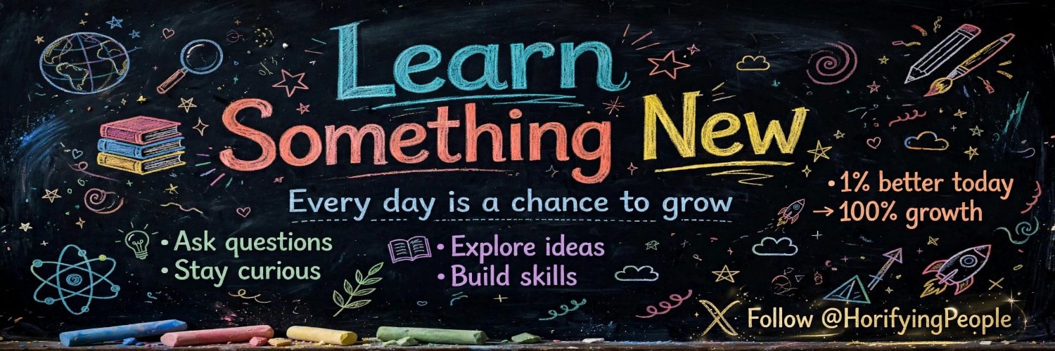 Learn Something New's banner