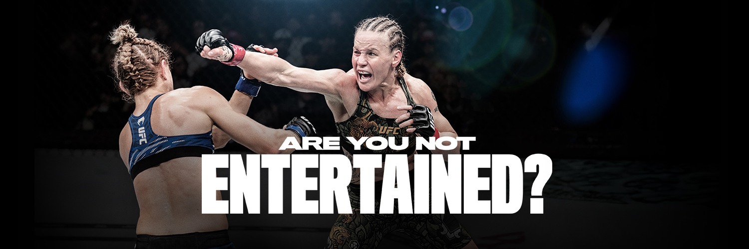 UFC on Paramount+'s banner