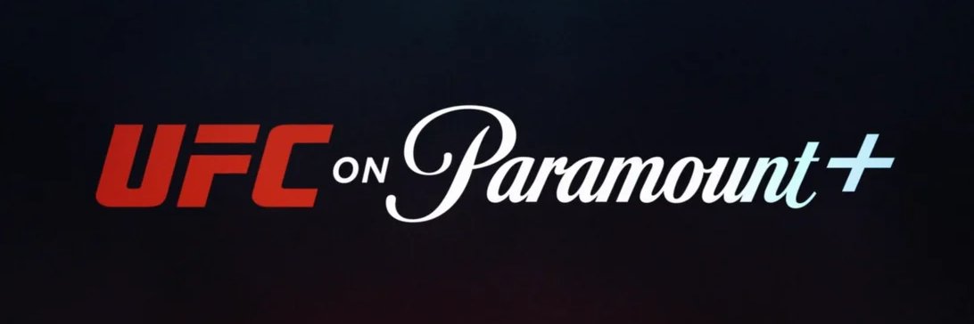 UFC on Paramount+'s banner