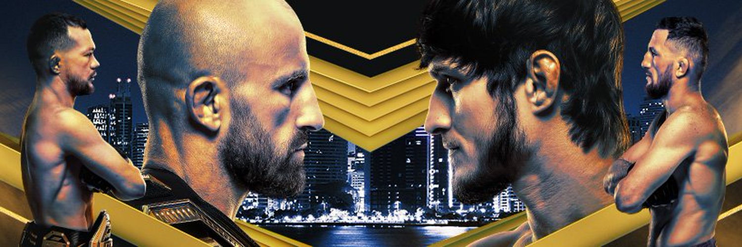 UFC on Paramount+'s banner
