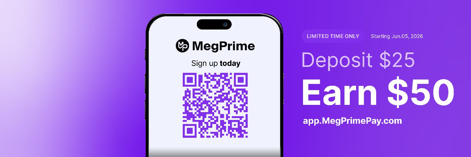 MegPrimePay's banner