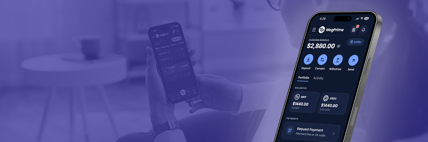MegPrimePay's banner