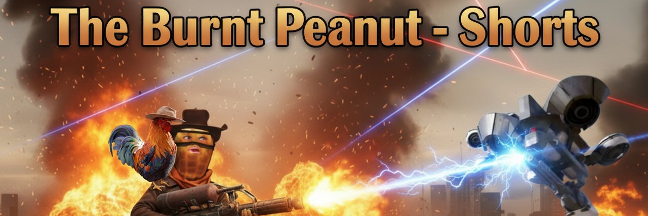 The Burnt Peanut Shorts's banner
