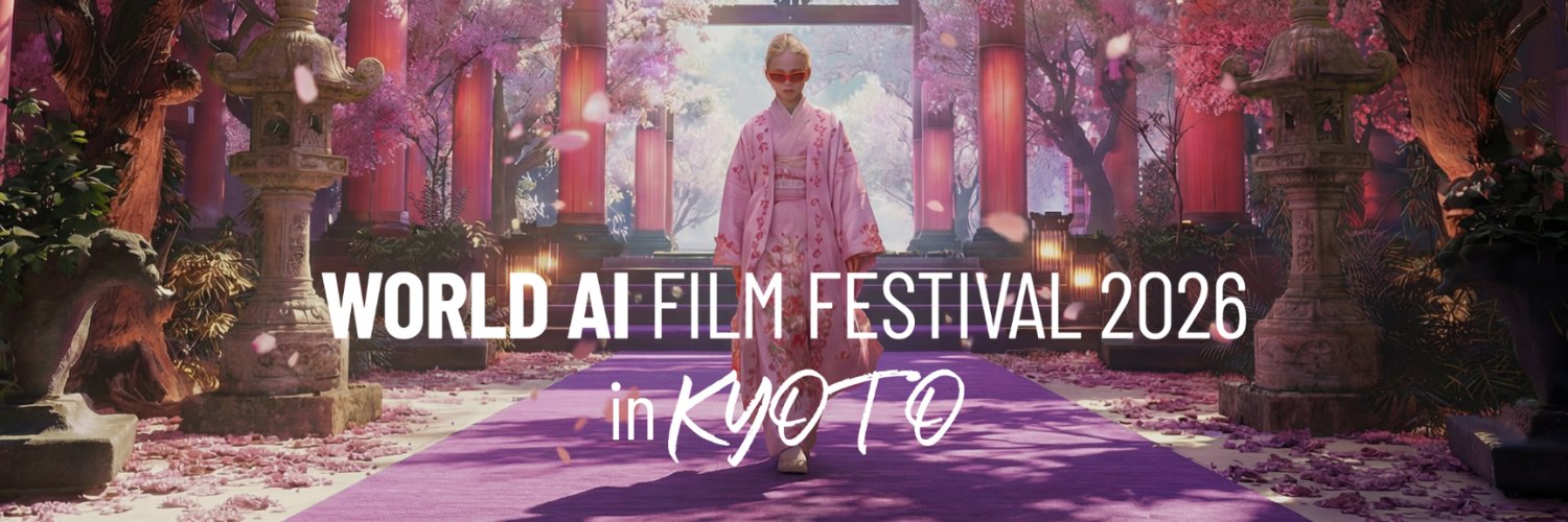 WORLD AI FILM FESTIVAL 2026 in KYOTO（公式）'s banner
