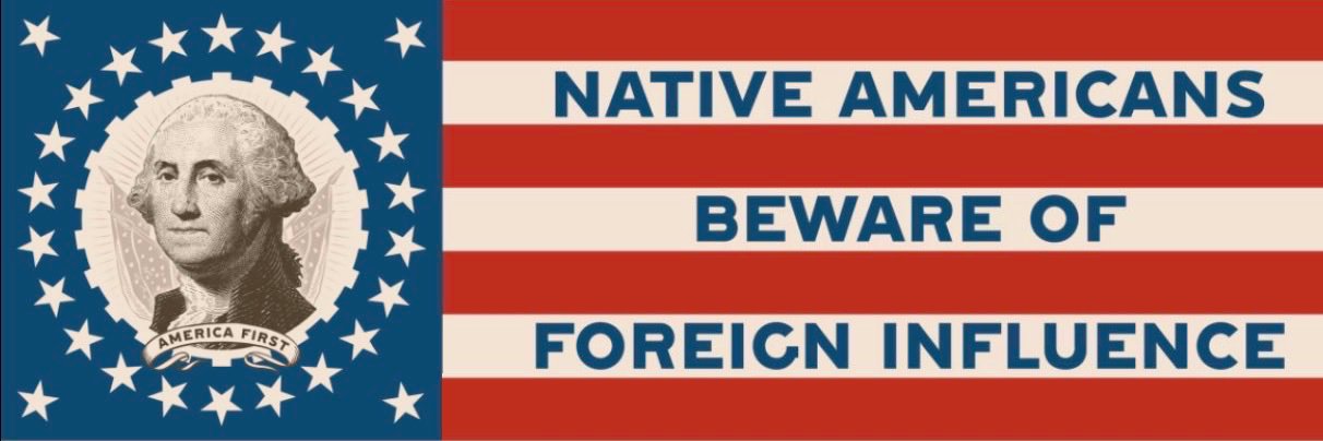 God's Chosen Fascist's banner