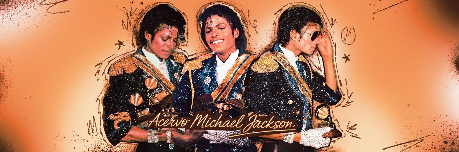 acervo michael jackson's banner