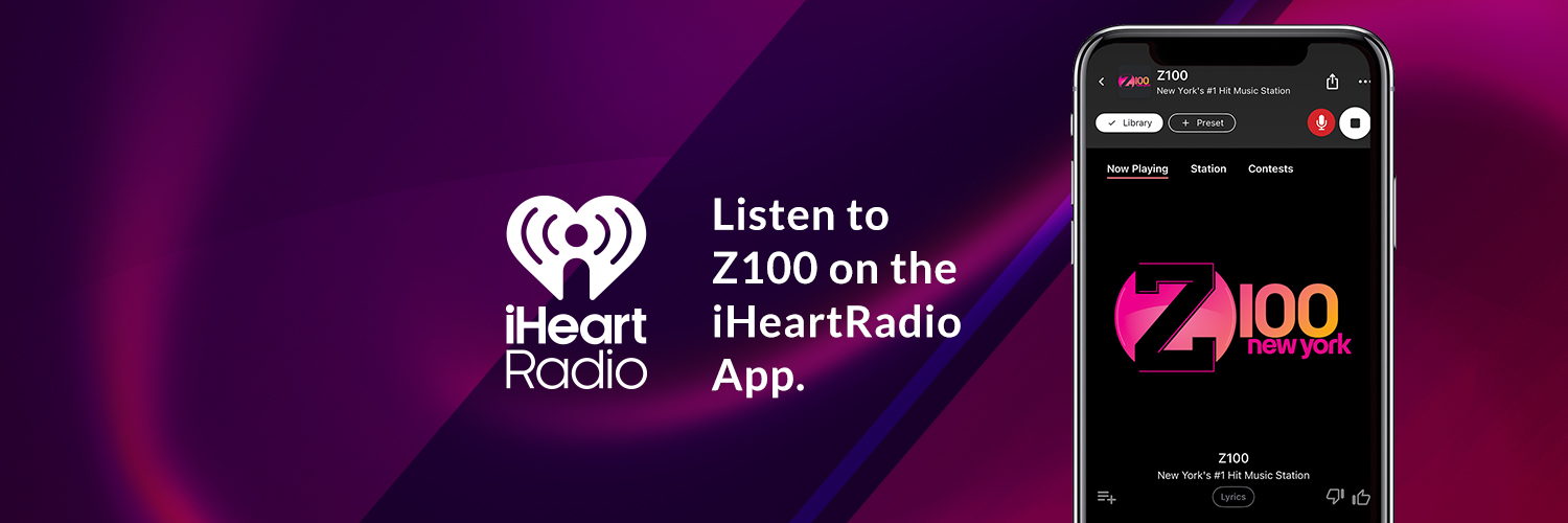 Z100 New York's banner
