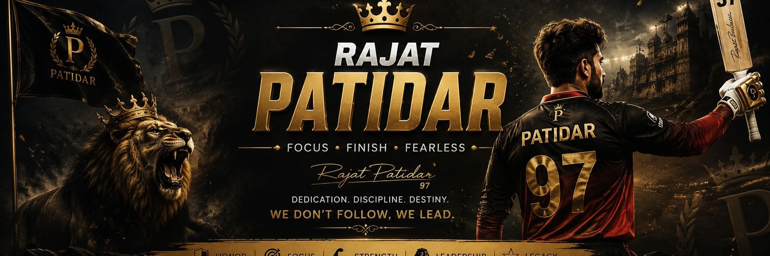 Rajat Patidar fc's banner