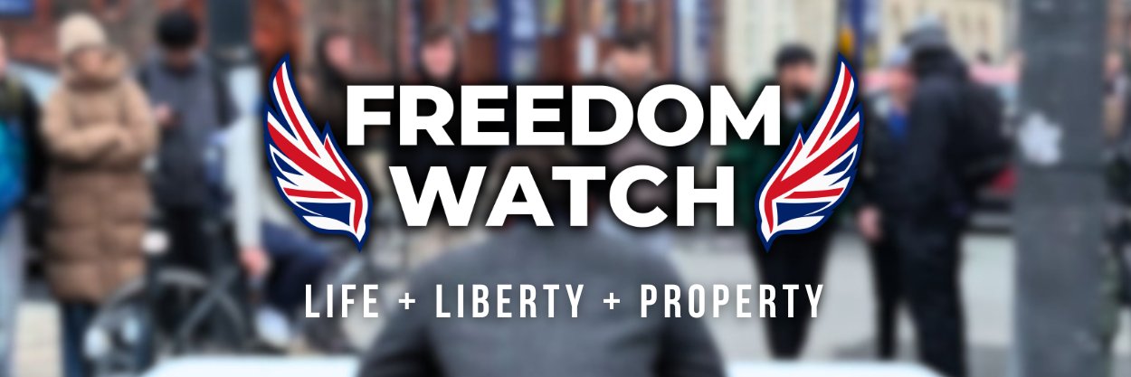 Freedom Watch's banner