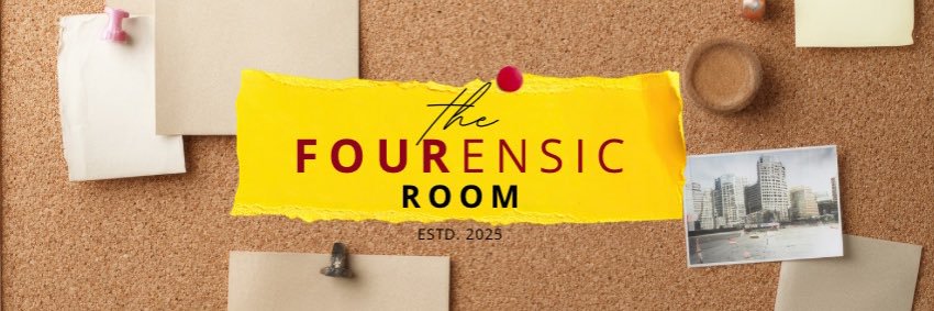 The FOURensic Room's banner