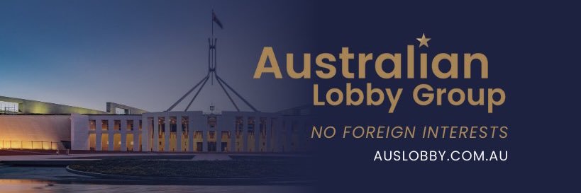 Australian Lobby Group's banner