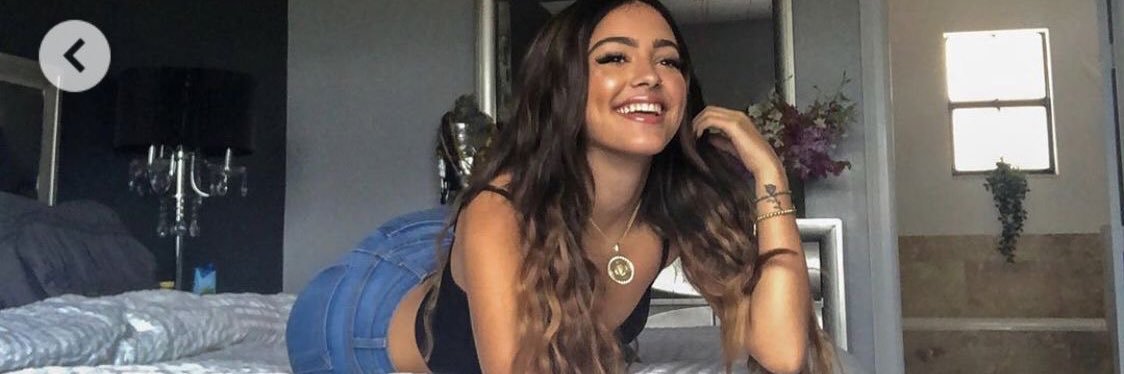 Malu Trevejo's banner