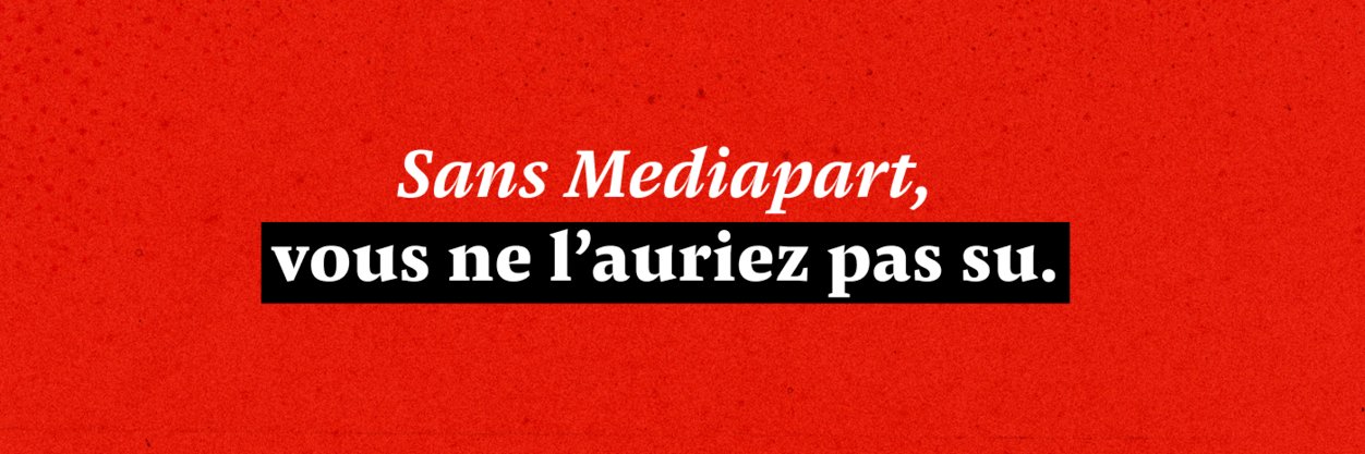 Mediapart's banner