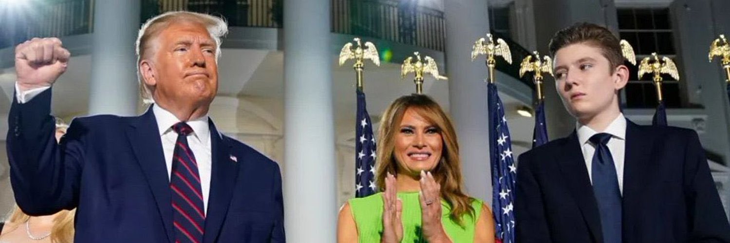 Commentary Barron Trump's banner