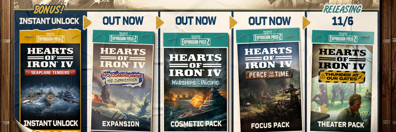 Hearts of Iron's banner