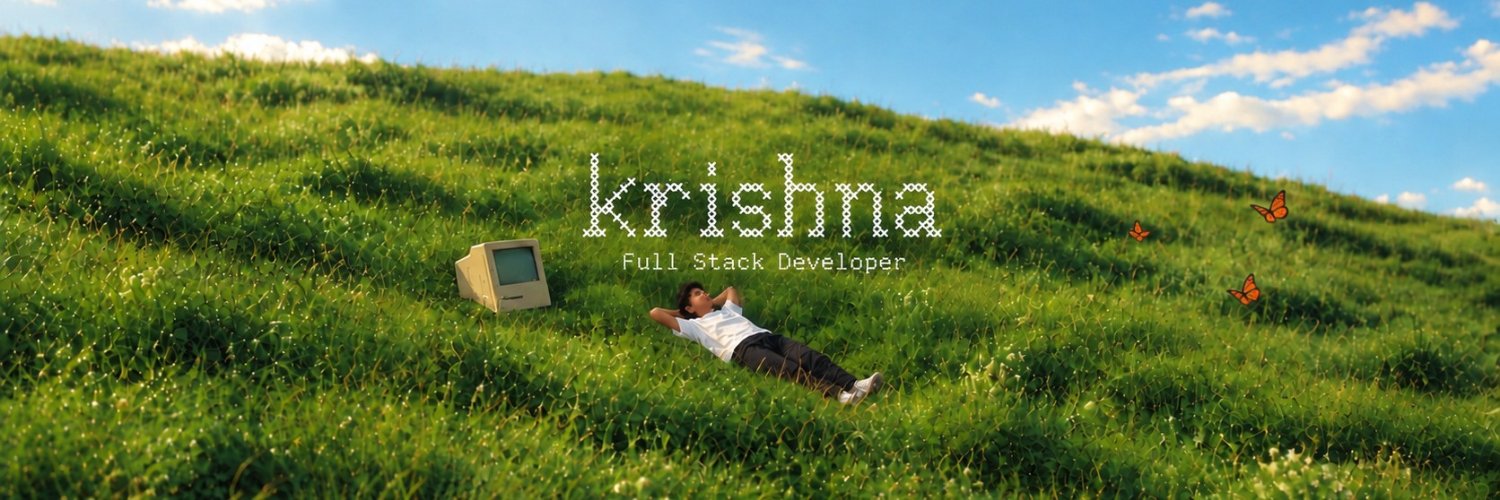 Krishna jeena's banner